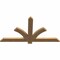 Ekena Millwork Redmond Smooth Timber Gable Bracket, Western Red Cedar, 48"W x 26"H x 1 1/2"D x 3 1/2"F, 13/12 Pitch GBW048X26X0204RED00SWR - alternate 2